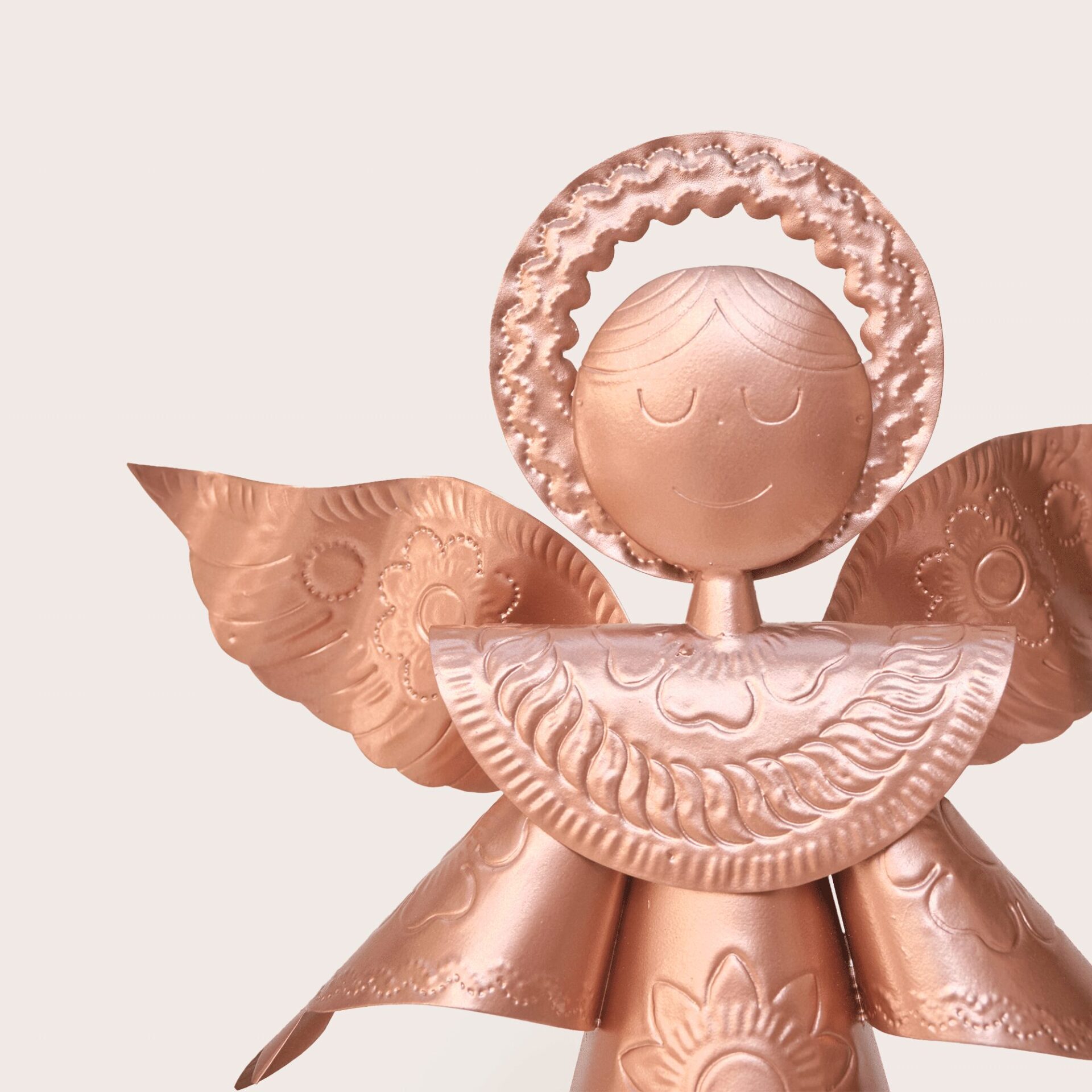 Angelito de Hojalata cobre - Image 2
