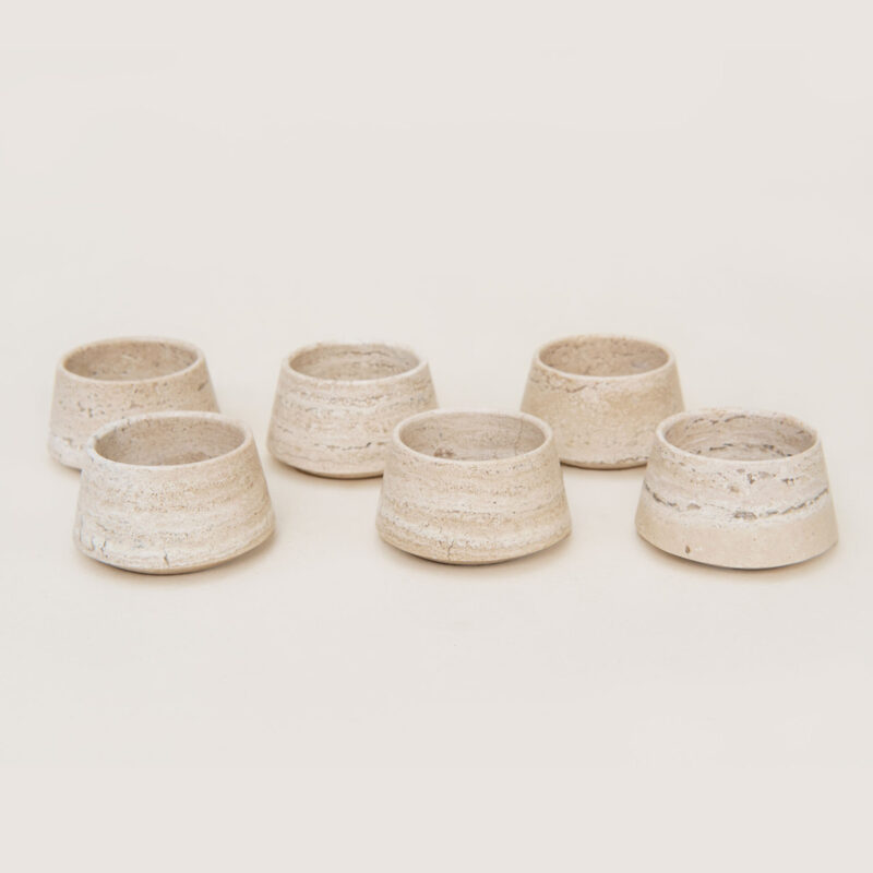Mezcalero Travertino 6 pzas
