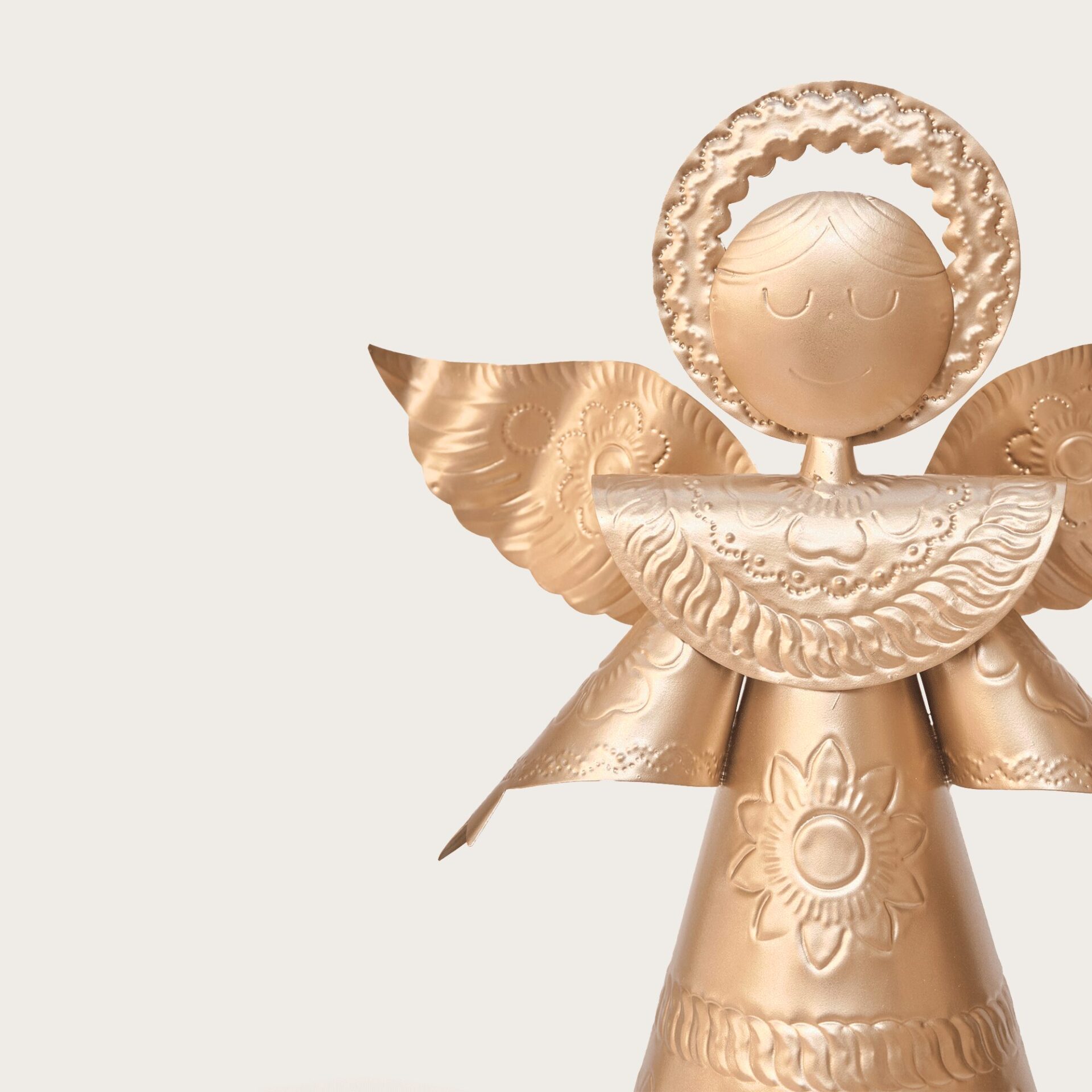 Angelito de Hojalata dorado - Image 2