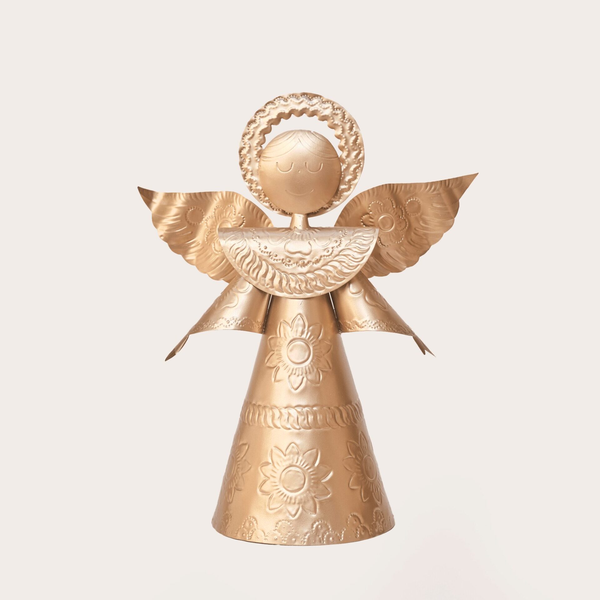 Angelito de Hojalata dorado