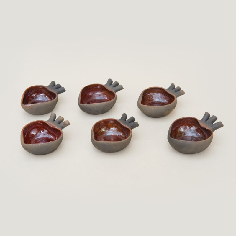 Mezcaleros Corazón Esmalte Set 6 pzas