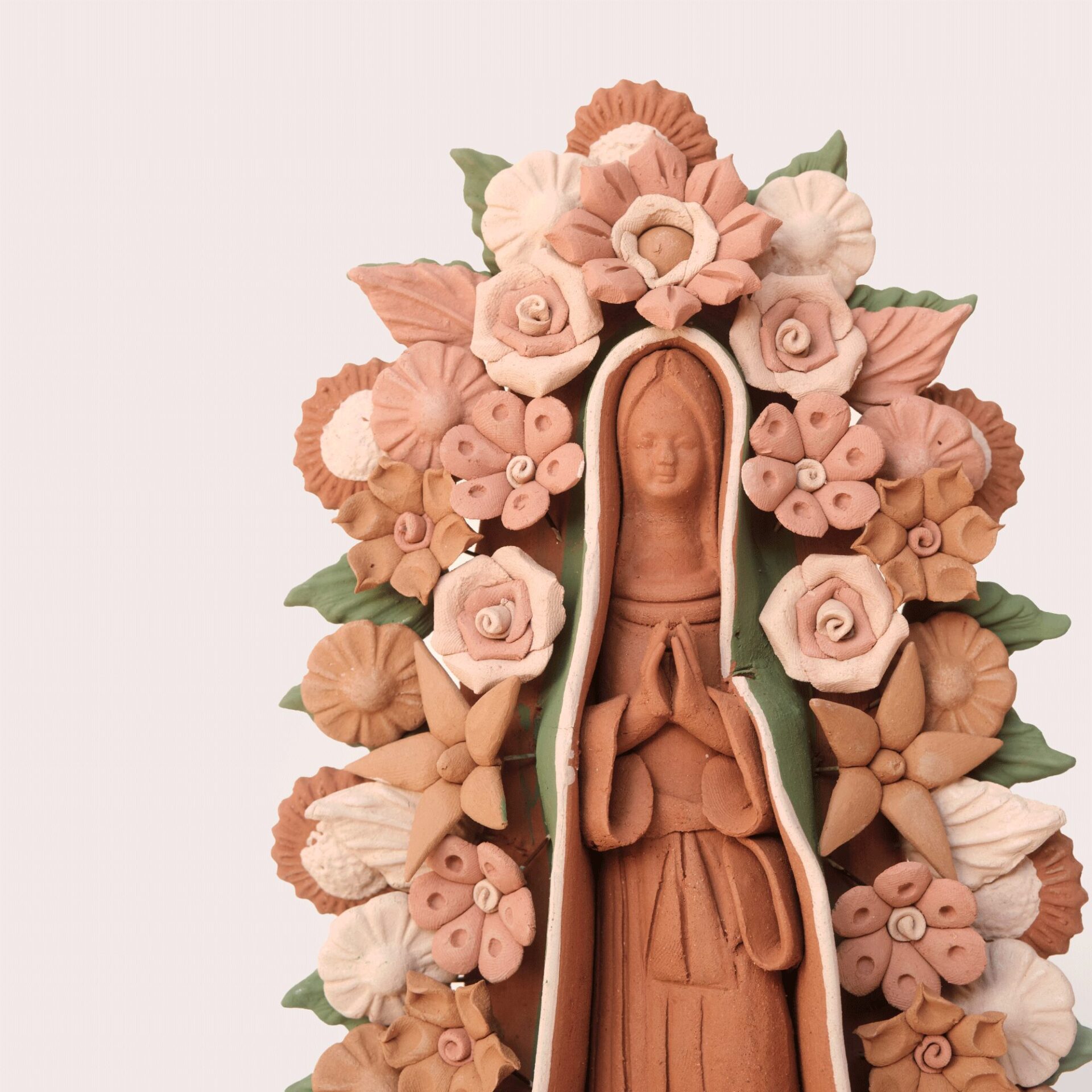 Virgen de Guadalupe manto verde - Image 3