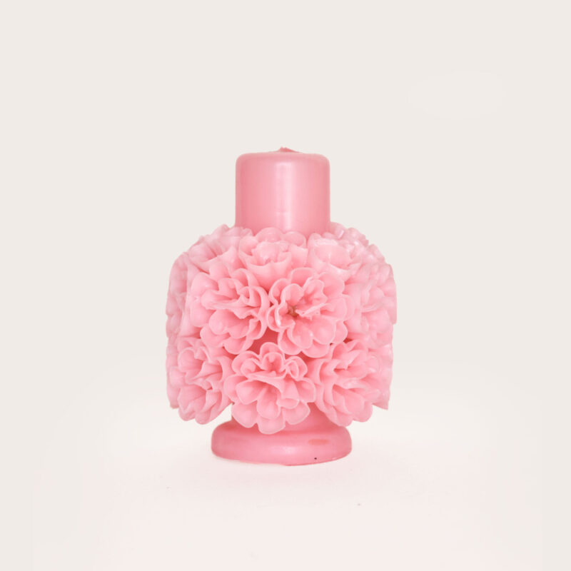 Cirio mini rosa