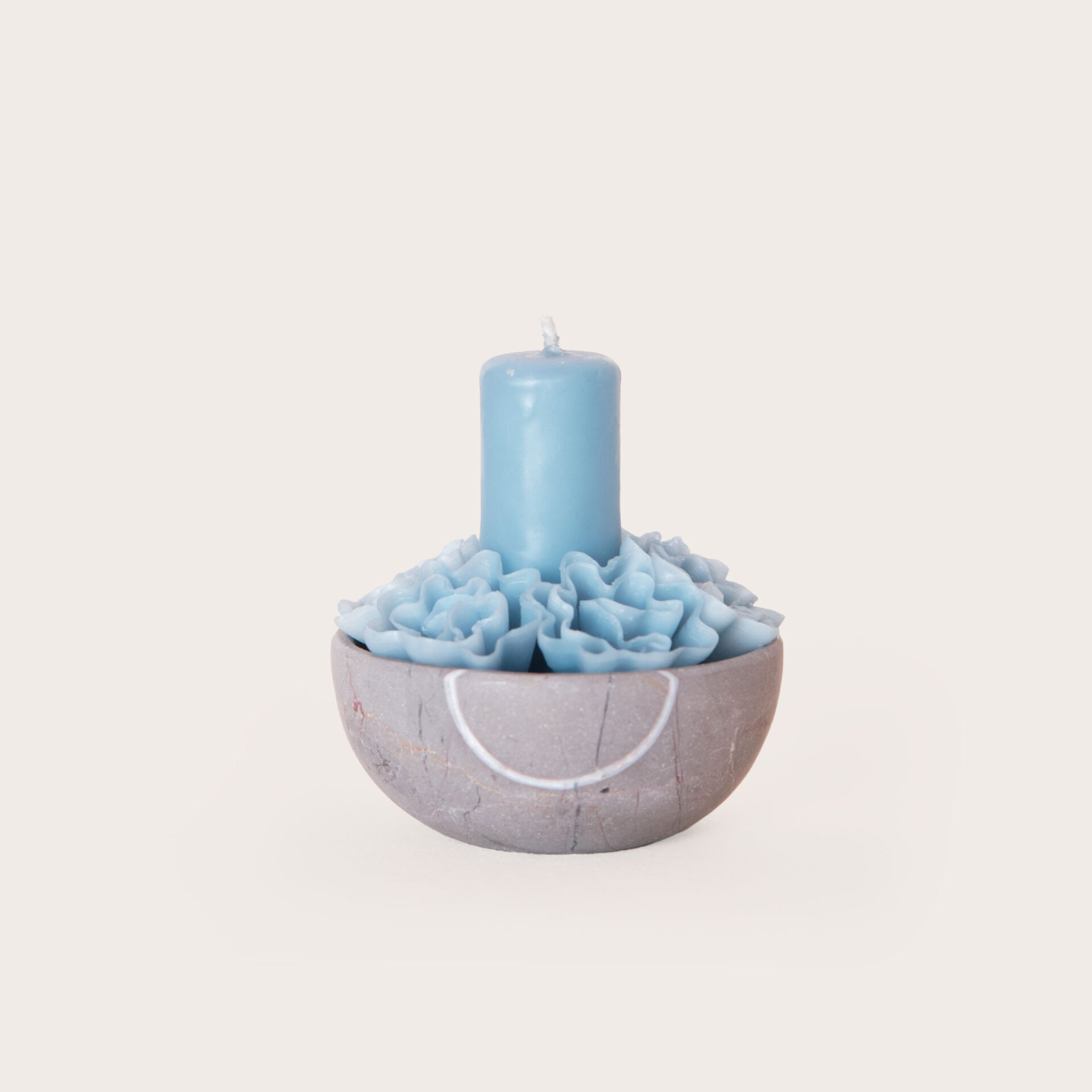 Vela azul / gris