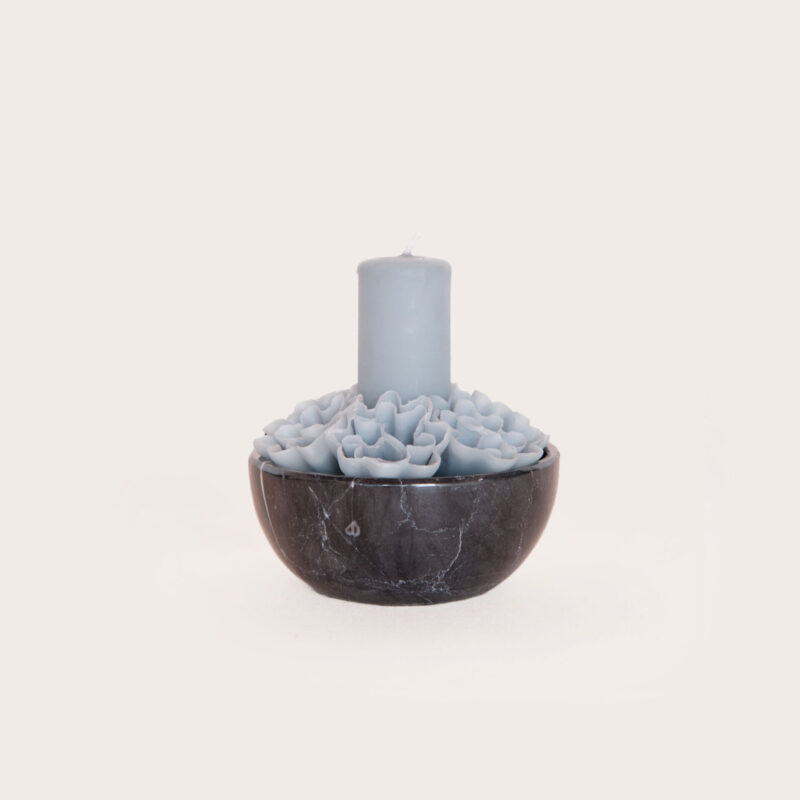 Vela azul / negro