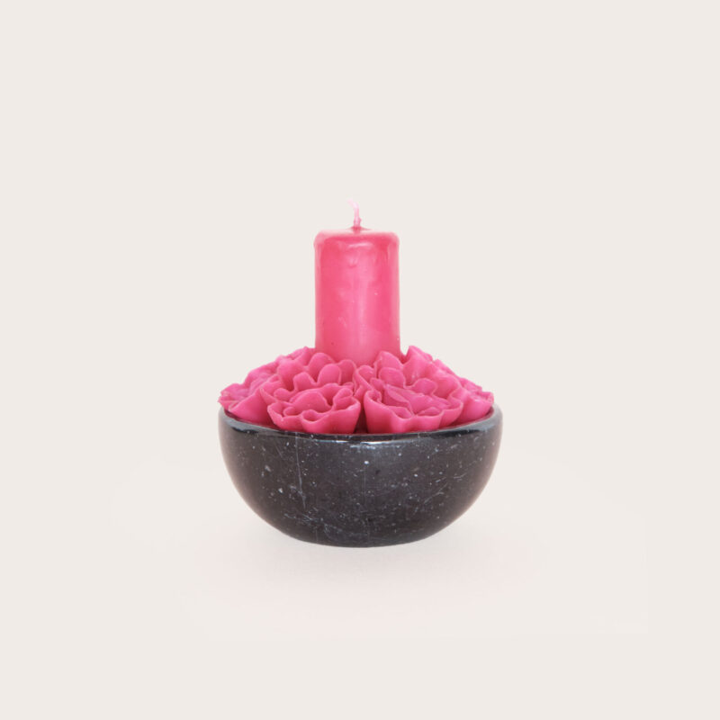Vela bugambilia / negro
