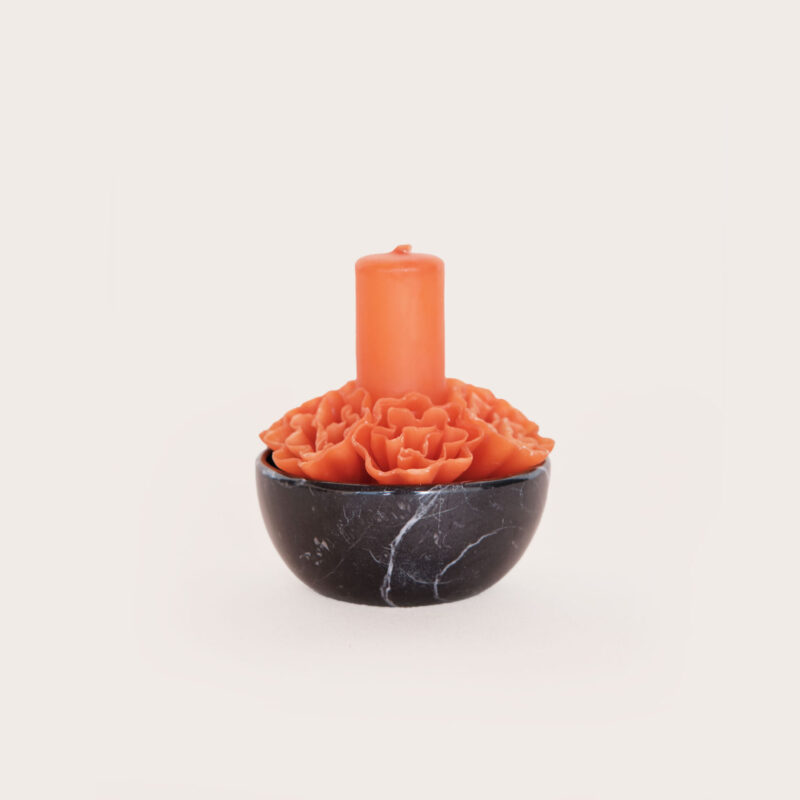 Vela Naranja / negro