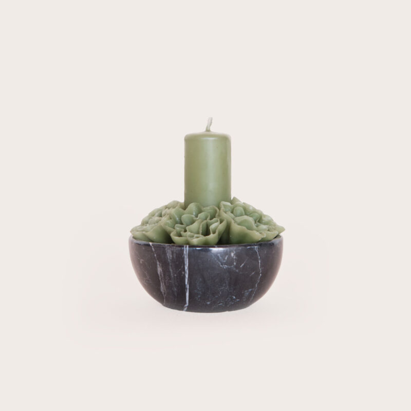 Vela verde / negro