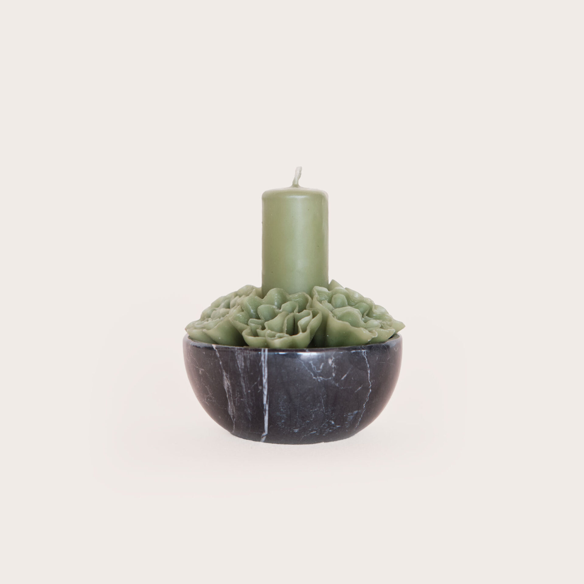 Vela verde / negro