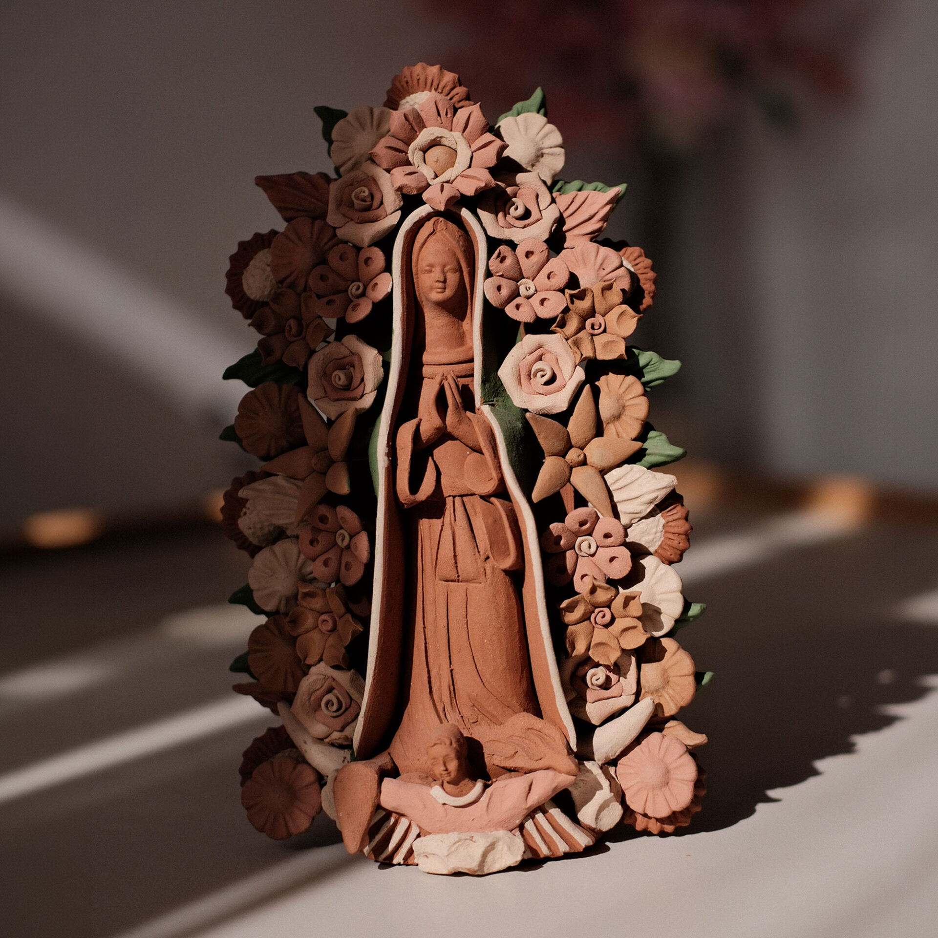 Virgen de Guadalupe manto verde - Image 2