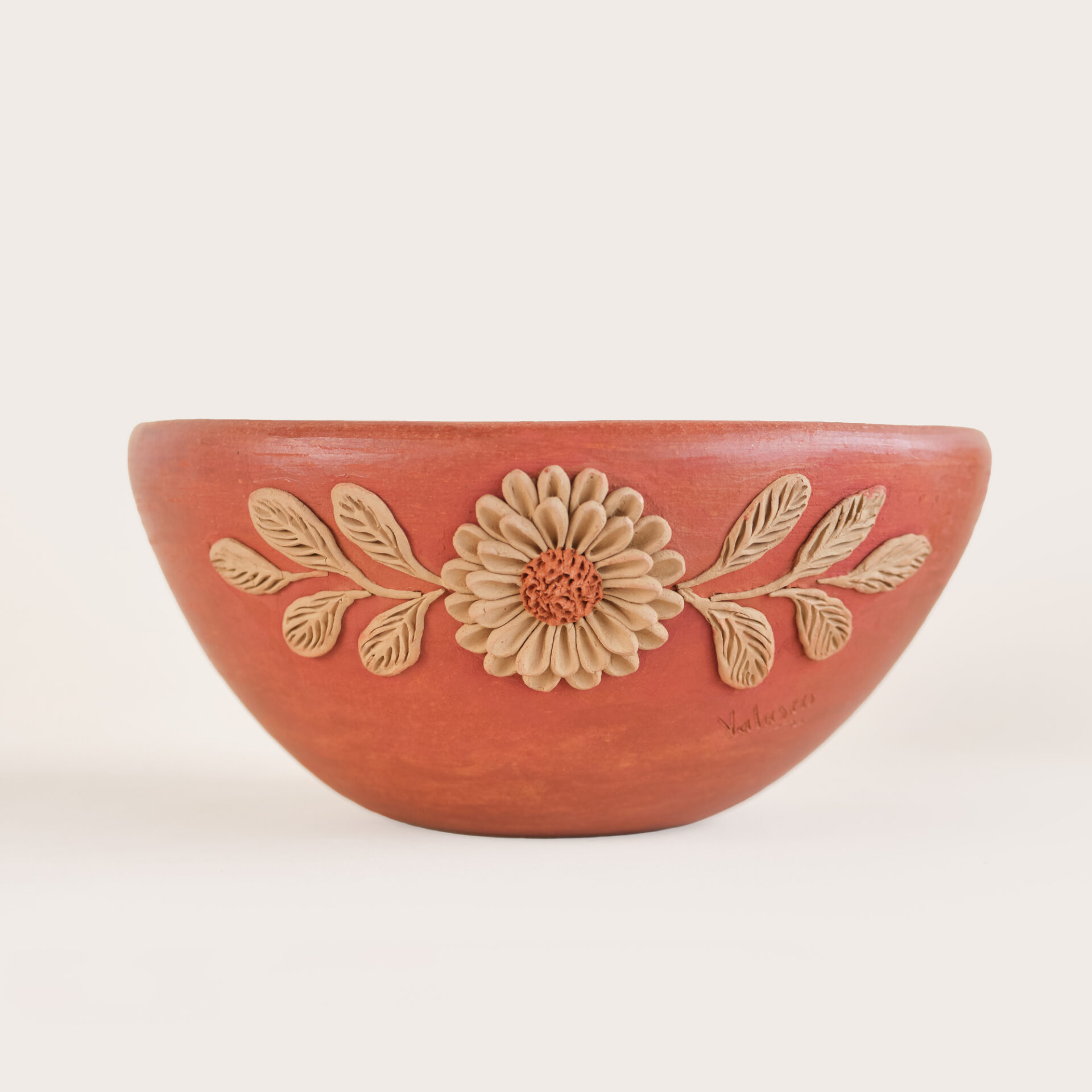 Bowl Dahlia pastillaje